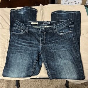 Decree Women's Indigo Straight Leg Jeans